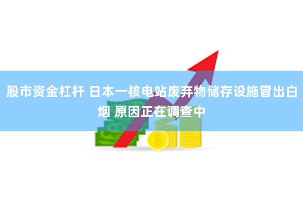 股市资金杠杆 日本一核电站废弃物储存设施冒出白烟 原因正在调查中